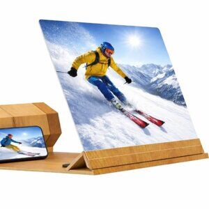 Dizaul Mobile Screen Magnifier – 14" 3D Projection Cinema Experience